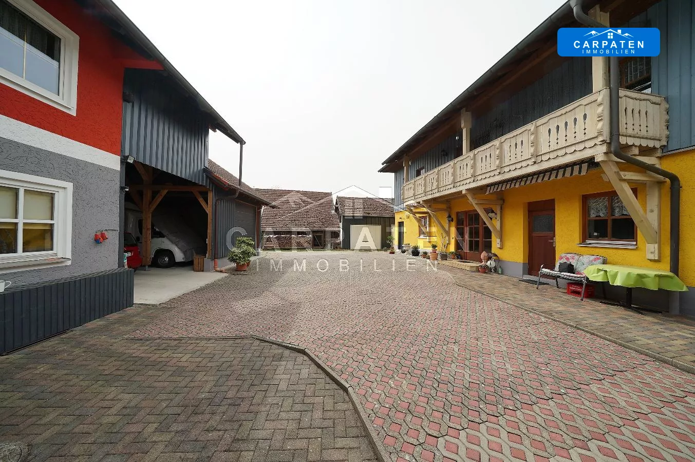 Ansicht Hof.