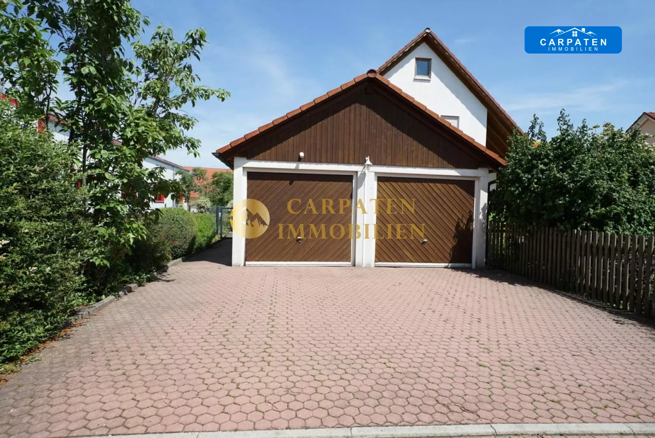 Ansicht Doppelgarage