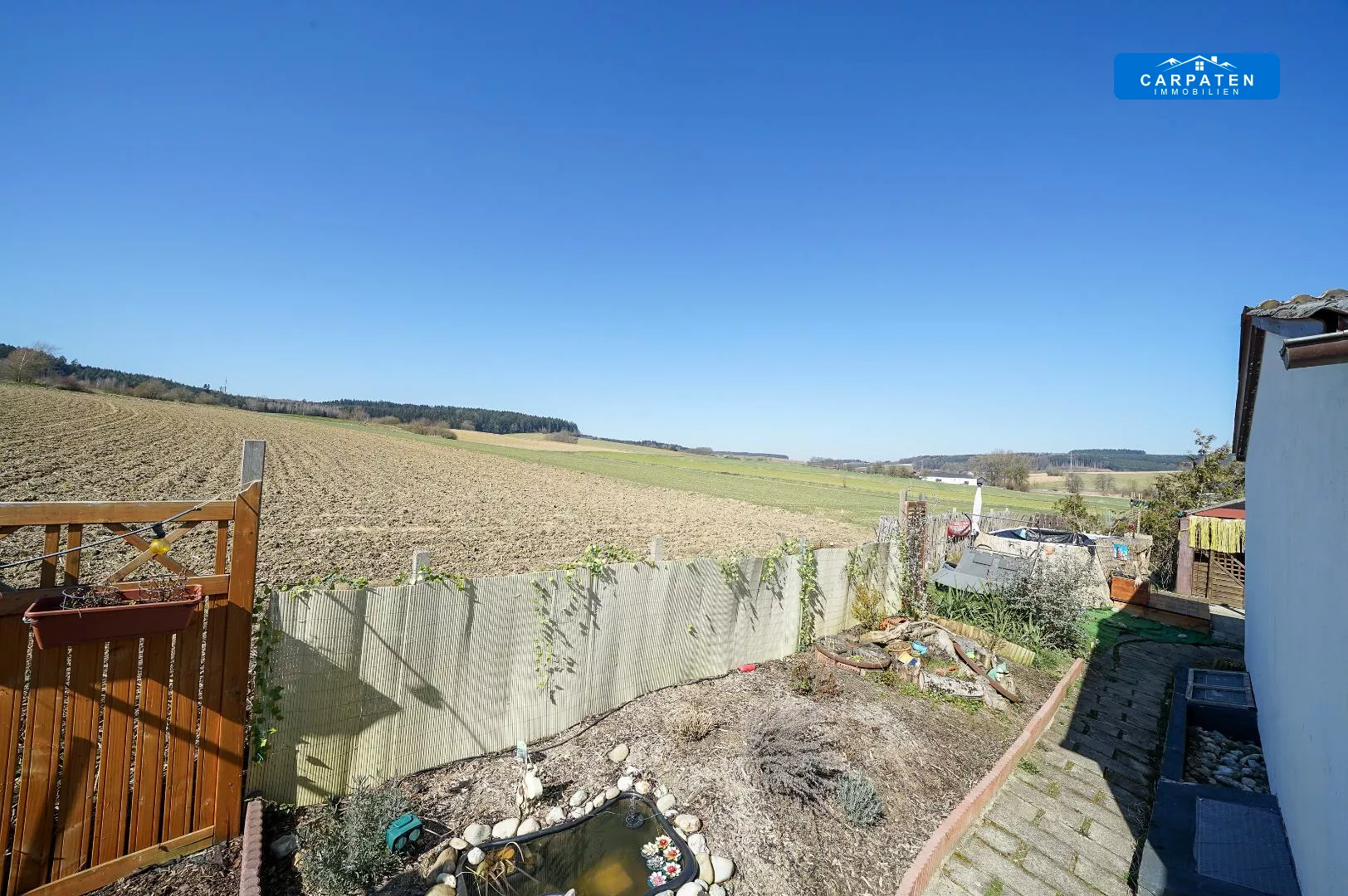 Ansicht unbebautes Grundstück