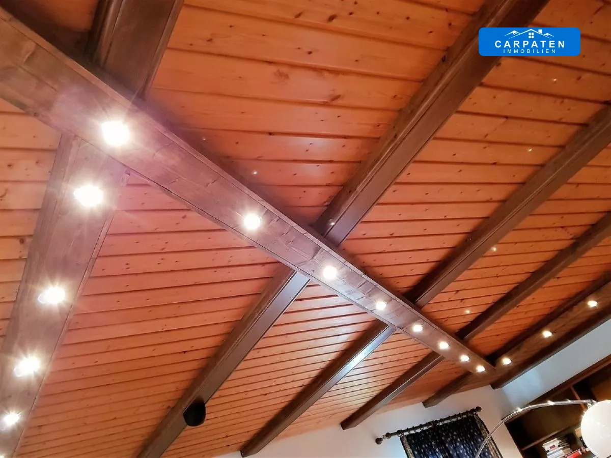 LED Holbalkendecke